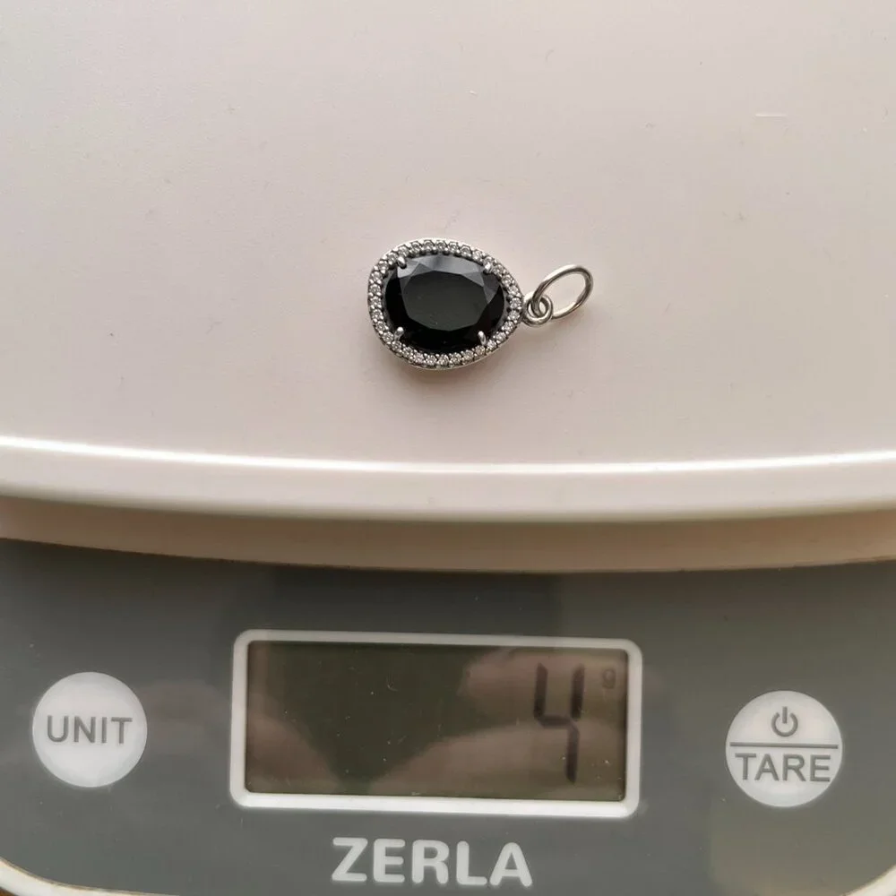 Pandora Glamorous Legacy Black Spinel Pendant – 390353SPB – 925 ALE - Picture 6 of 12